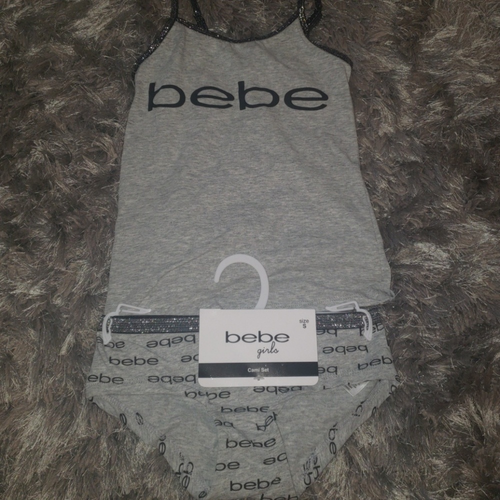 Bebe Girls Cami Set. Brand New. Small (7-8).